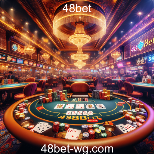 Conquiste as Mesas: O Fascinante Mundo do Pôquer no 48bet